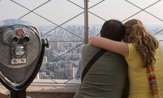 Turistas en el edificio Empire State photo