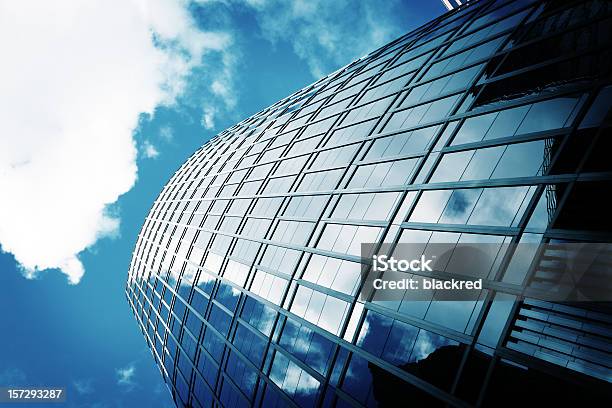 Corporate Grids Stock Photo - Download Image Now - Abstract, Architecture, Blue