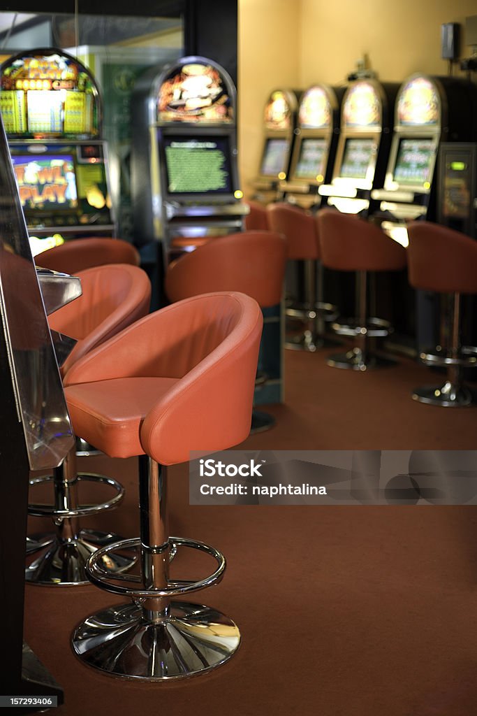 Máquina tragamonedas del Casino - Foto de stock de Tragaperras libre de derechos