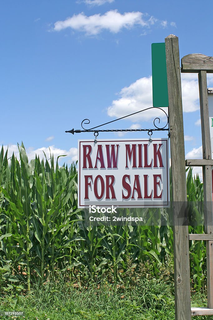 Raw Milk - Lizenzfrei Agrarbetrieb Stock-Foto
