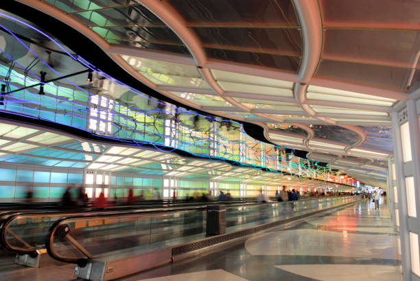 istock Passenger Tunnel  at Airport 157293571