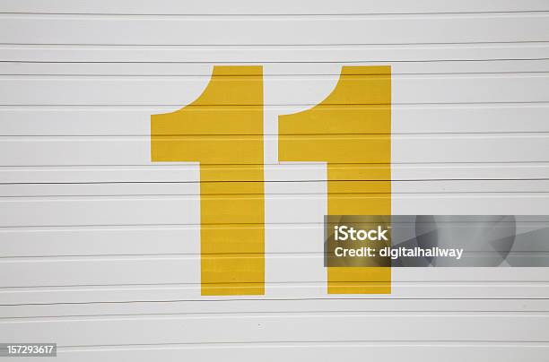 Number Eleven Stock Photo - Download Image Now - Number 11, Number, Color Image