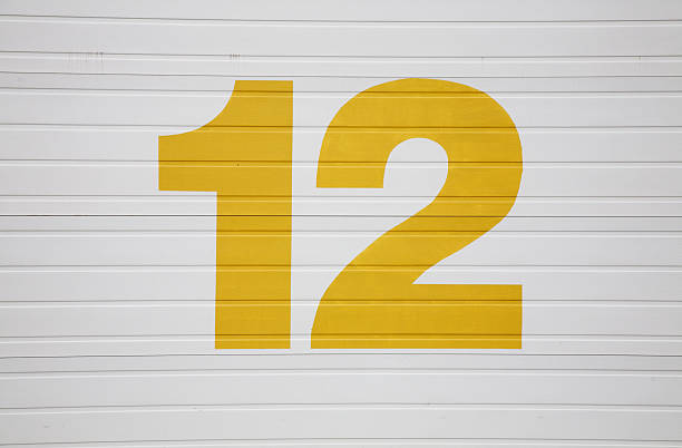 Number Twelve Number Twelve number 12 stock pictures, royalty-free photos & images
