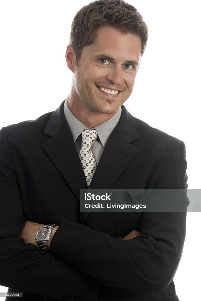 Männliche business-Porträt - Lizenzfrei Berufliche Beschäftigung Stock-Foto