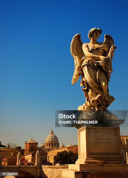 Anjo Com Os Seus Líderes De Bancada - Fotografias de stock e mais imagens de Roma - Itália - Roma - Itália, Anjo, Antiguidade