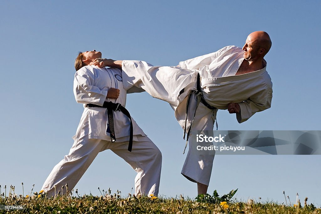 Karate - Foto de stock de Taekwondo royalty-free