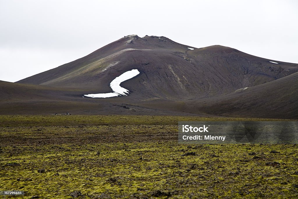 Islandia Highlands Mountain - Zbiór zdjęć royalty-free (Arktyka)