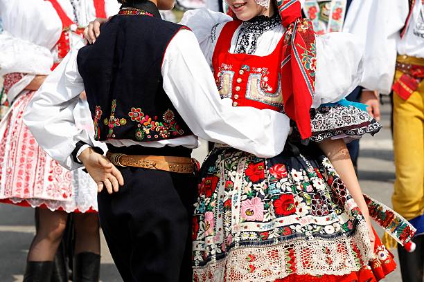 folklore festival - 捷克 個照片及圖片檔
