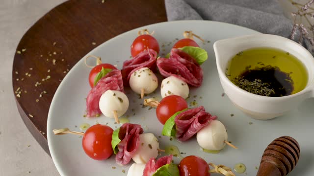 Italian style appetizer