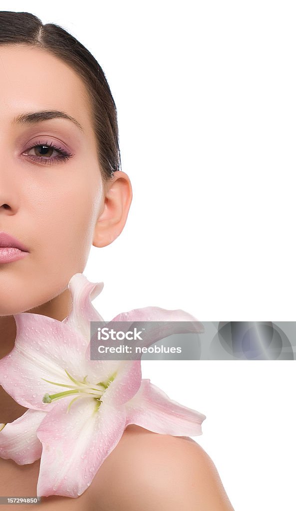 Close-up de rosto bonito - Foto de stock de 20 Anos royalty-free