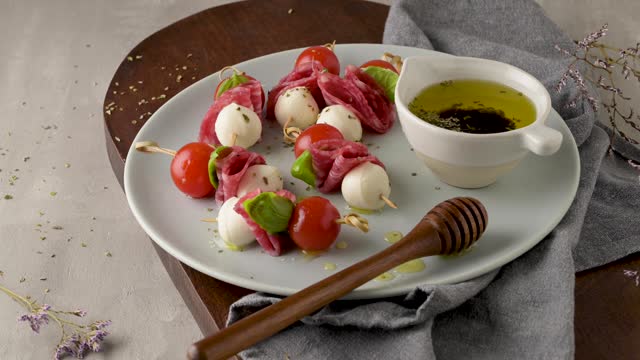 Italian style appetizer