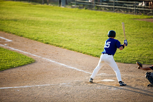 istock Baseball player about to hit a home run 157294984