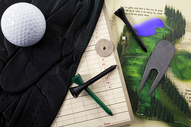 Golfing Tools stock photo