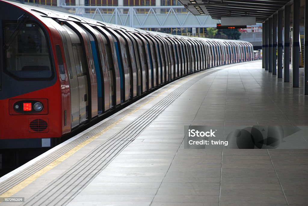 Underground goes Overground  London Underground Stock Photo