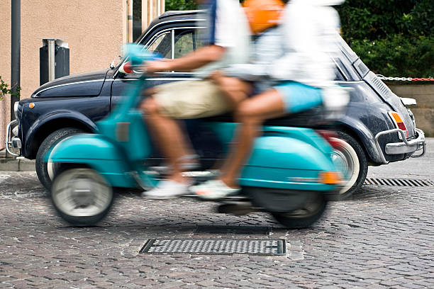 Fiat 500 and Vespa