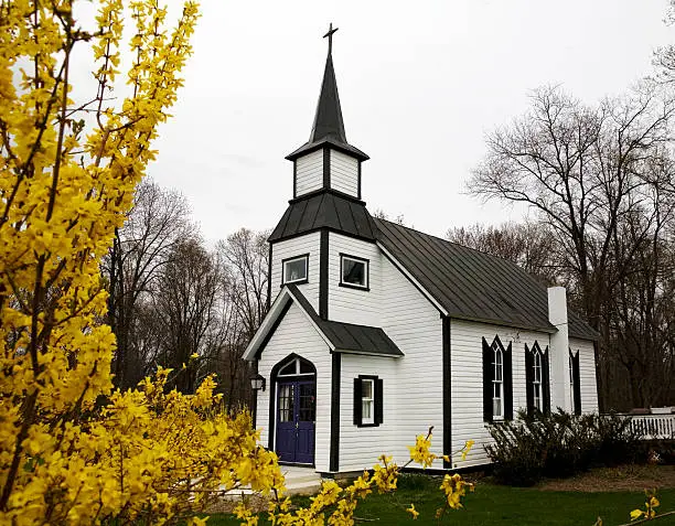 Photo of Country Church, Virginia Springtime