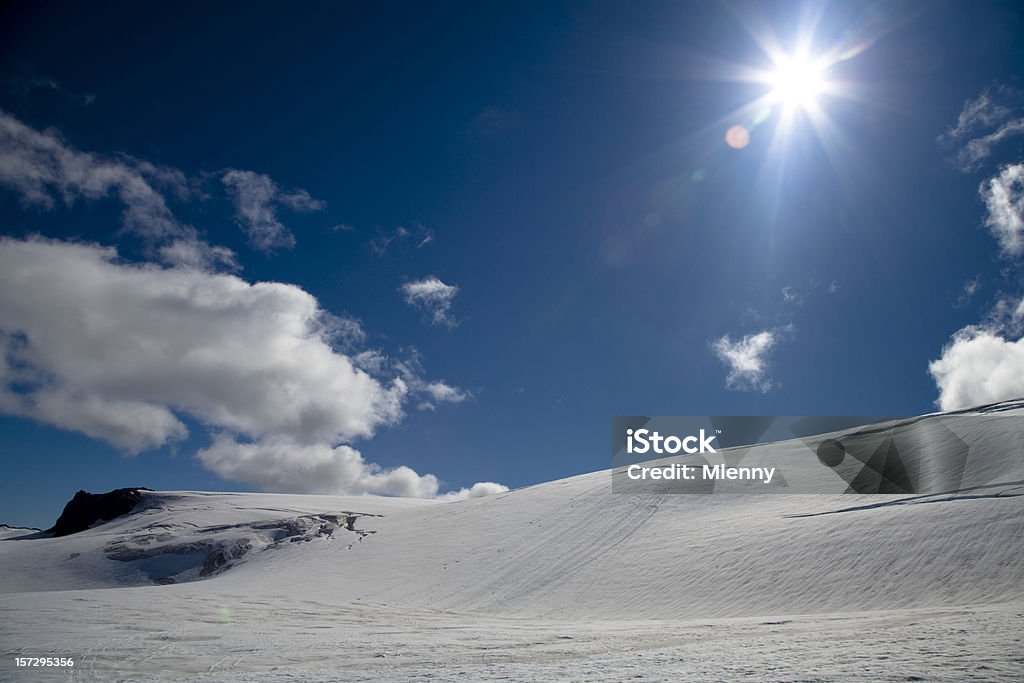 Glacier Peak Efeito de Refracção de Luz - Royalty-free Ao Ar Livre Foto de stock