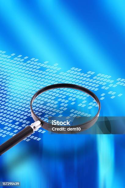 binary code with python and magnifying lens stock... Binary Code Abstract Stock Photo - Download Image Now - Magnifying ...