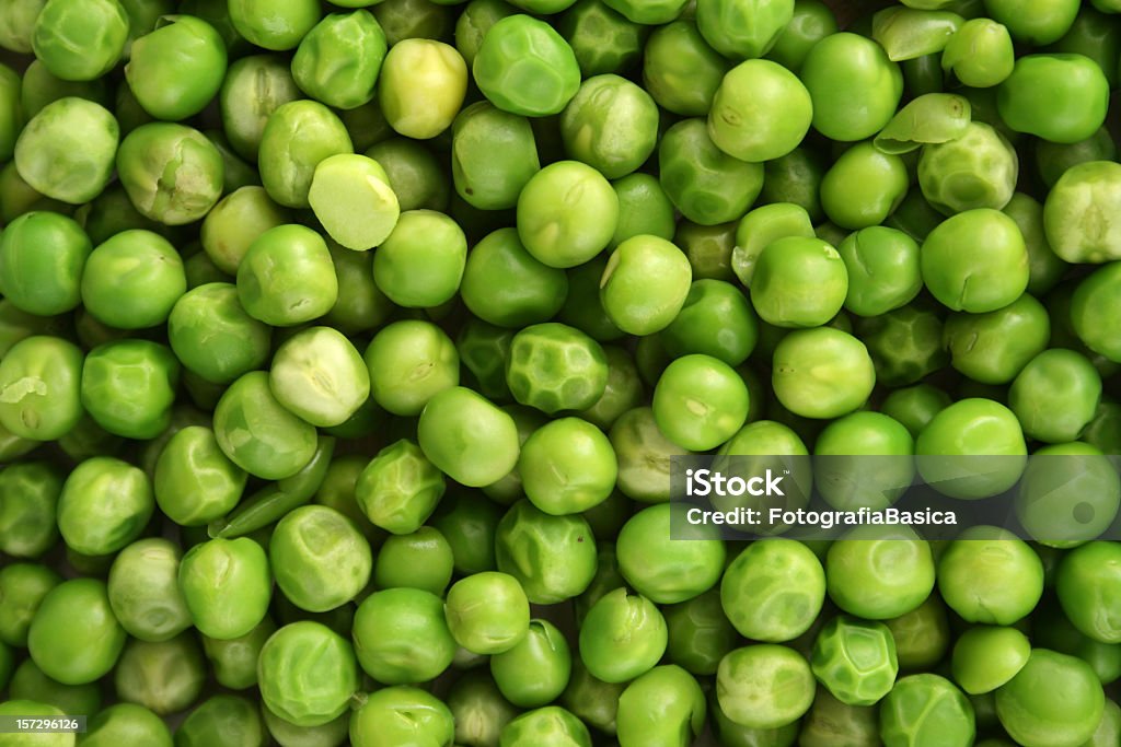 Fundo verde de ervilhas - Royalty-free Alimentação Saudável Foto de stock