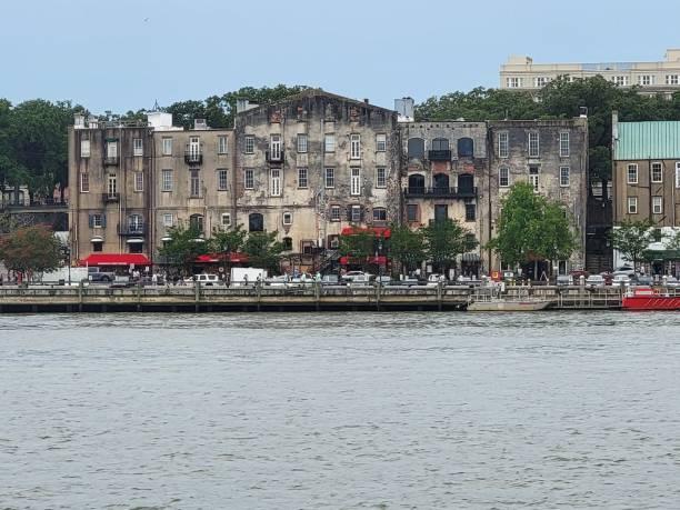 istock Savannah GA River Street 1572986953