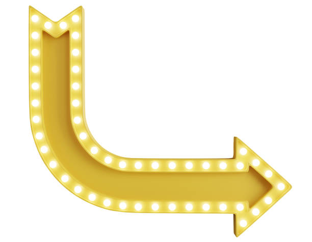 istock 3d render of yellow billboard with light bulb,with isolated background. 1573000902