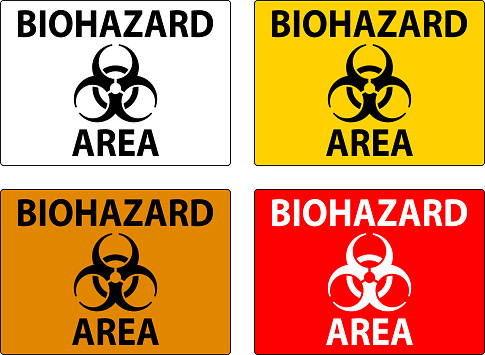 Biohazard Sign Biohazard Area Stock Illustration - Download Image Now
