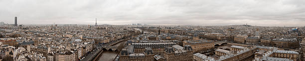 Parigi, in Francia. Panoramica scatto (XXL - foto stock