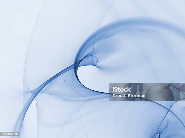 Abstrakt Blau Seidig Rauch Auf Weißem Hintergrund Stockfoto und mehr Bilder von Rauch - Rauch, Blau, Bildhintergrund