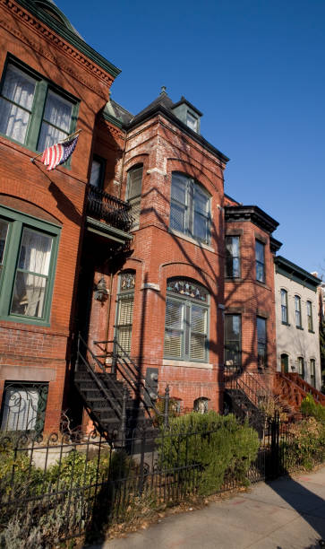istock Row Houses in Washington DC 157305840