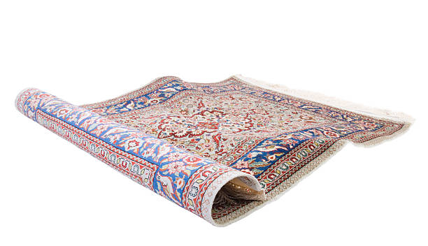 magic carpet +100yrs old antique Turkish carpet rug stock pictures, royalty-free photos & images