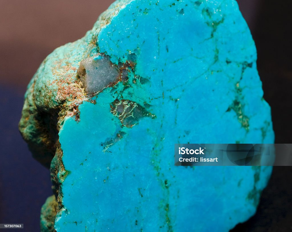 Rocas y minerales, turquesa - Foto de stock de Azul libre de derechos