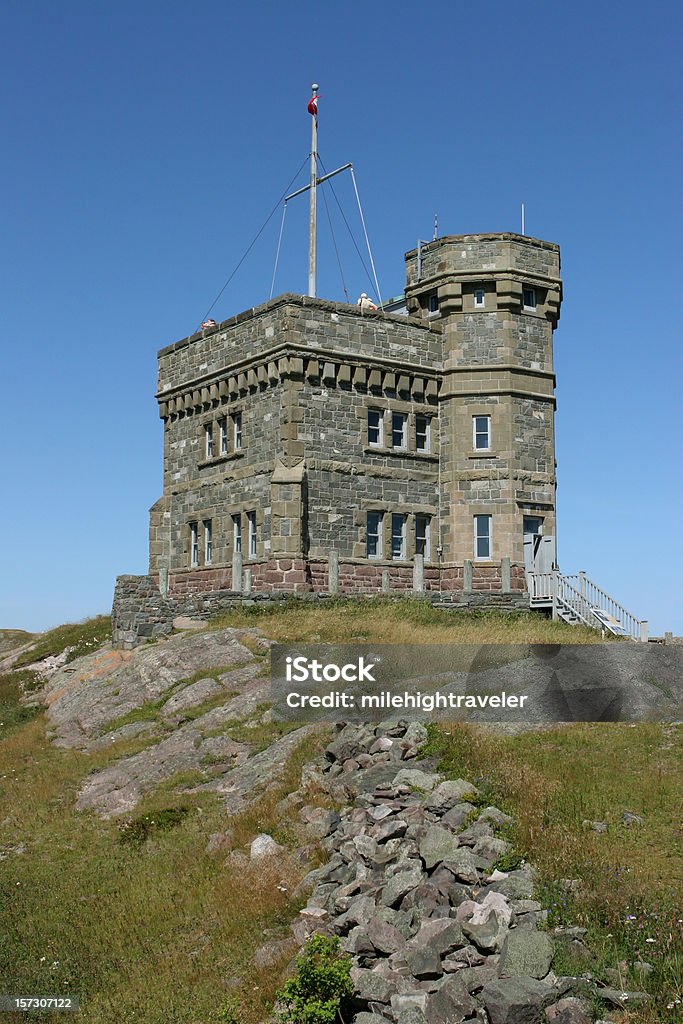 Cabot Tower on Signal Hill St. John's Newfoundland and Labrador  Castle Stock Photo