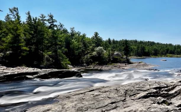 Moon River Falls Georgian Bay Ontario