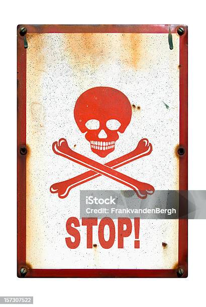 오버워터 녹슨에 대한 스톡 사진 및 기타 이미지 - 녹슨, 경계 표지, 경고 기호