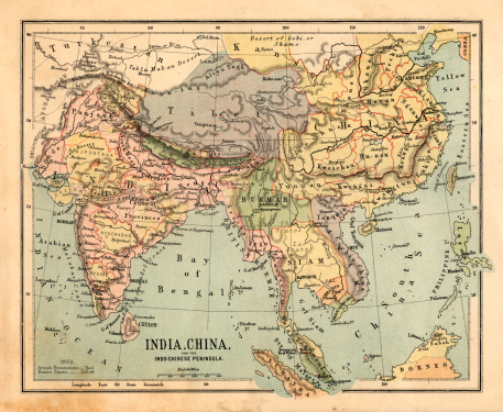 World map 1886