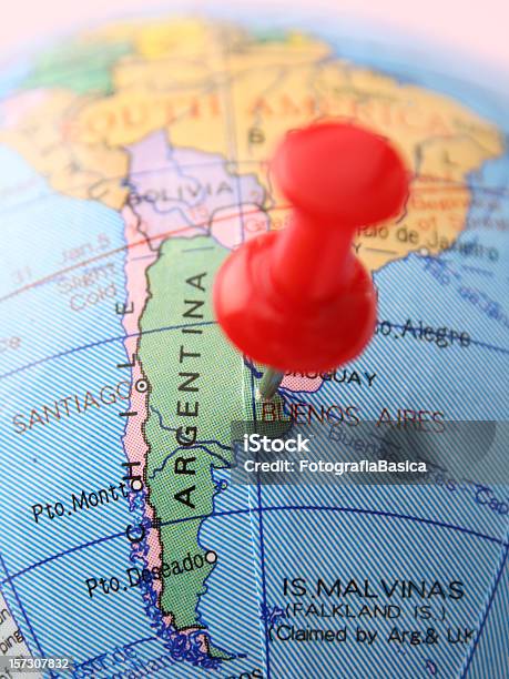 Argentina Stock Photo - Download Image Now - Map, Argentina, Argentinian Culture