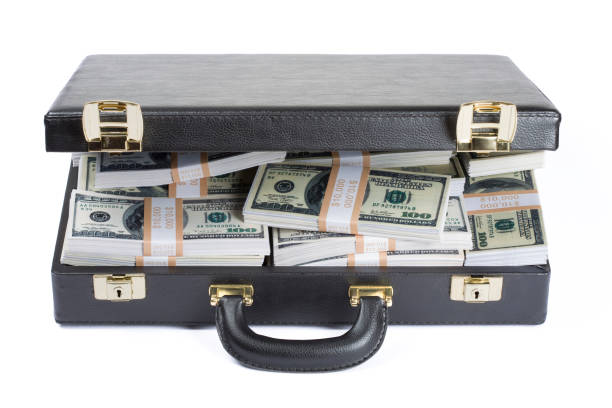 istock Briefcase full of dollars 157308038