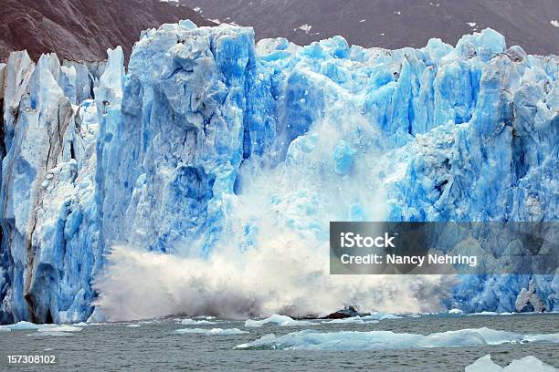 Geleira De Dawes Separação Glacial - Fotografias de stock e mais imagens de Derreter - Derreter, Glaciar, Icebergue - Formação de gelo