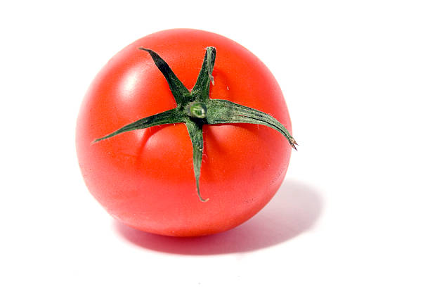 tomato isolated on white