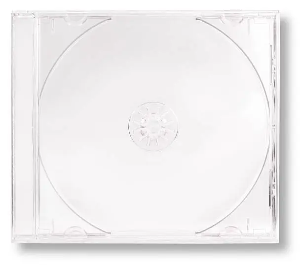 Photo of Clear CD Jewel Case (with clipping paths)