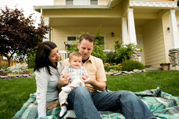 istock Loving Family at Home 157308766