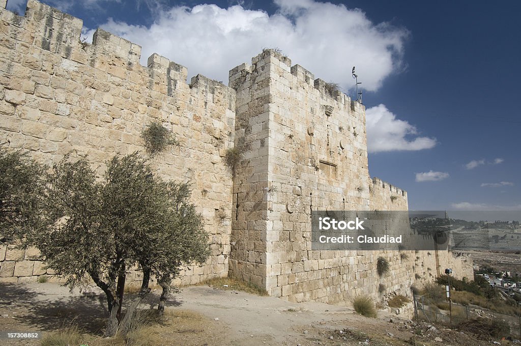 Muralhas de Jerusalém - Royalty-free Jerusalém Foto de stock