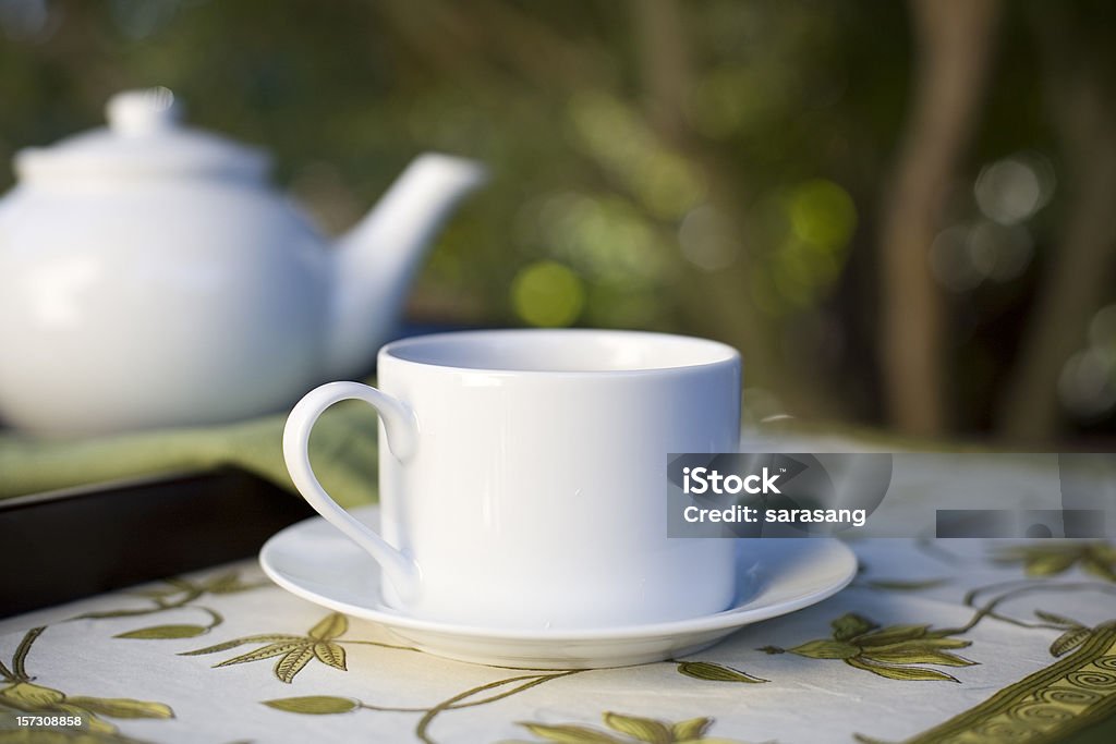 Herbata w godzinach popołudniowych - Zbiór zdjęć royalty-free (Kieliszek)