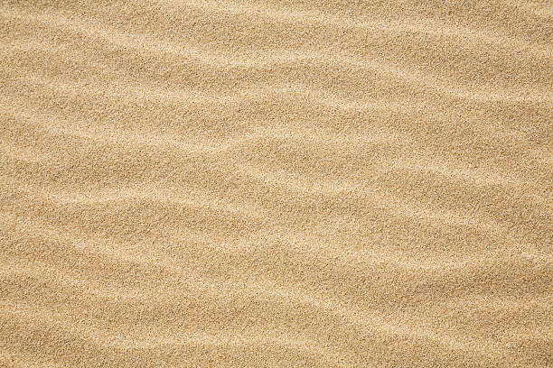 onde di sabbia - sand wave pattern beach wave foto e immagini stock