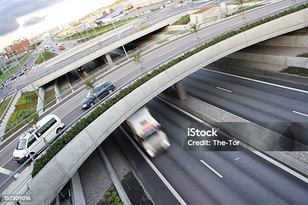 Photo libre de droit de Échangeur banque d'images et plus d'images libres de droit de Affluence - Affluence, Autoroute, Autoroute inter-état américaine