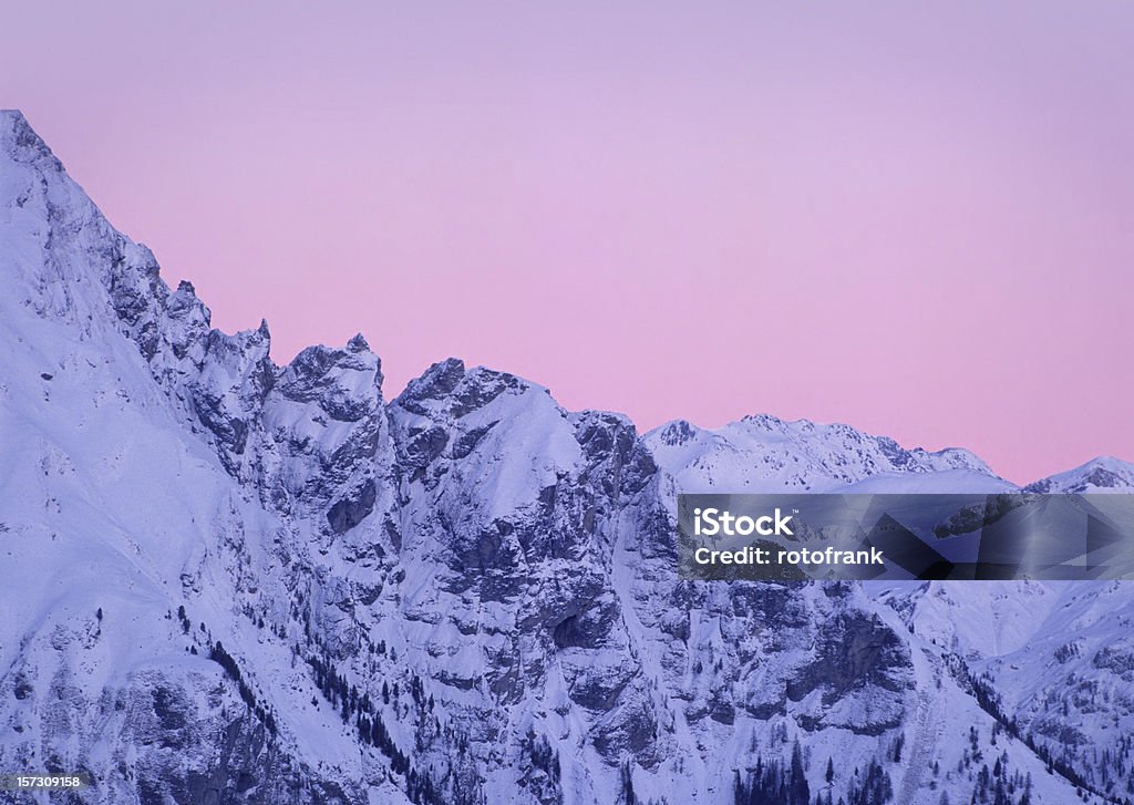 O brilho dos Alpes - Foto de stock de Alpes europeus royalty-free
