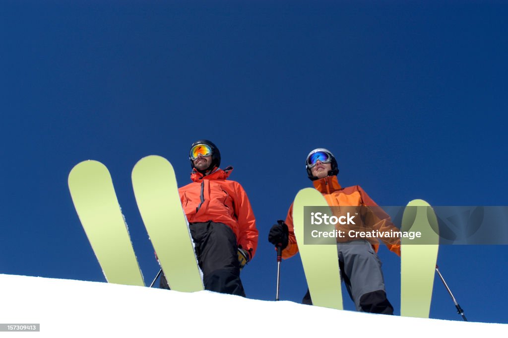 Les skieurs - Photo de Activité libre de droits