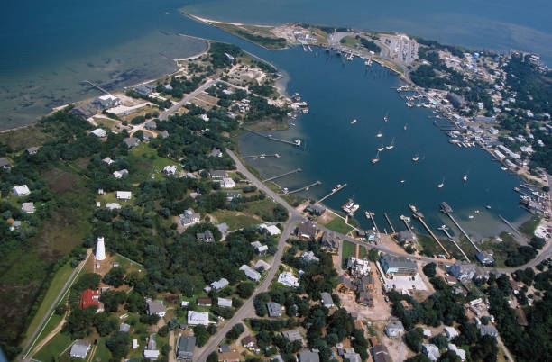istock Ocracoke Island from the Air 157309666
