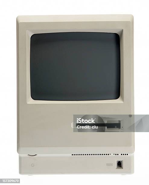 Old Pc Foto de stock y más banco de imágenes de Ordenador - Ordenador, Retro, El pasado