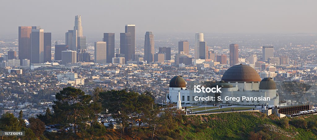 Panoramę Los Angeles - Zbiór zdjęć royalty-free (Architektura)